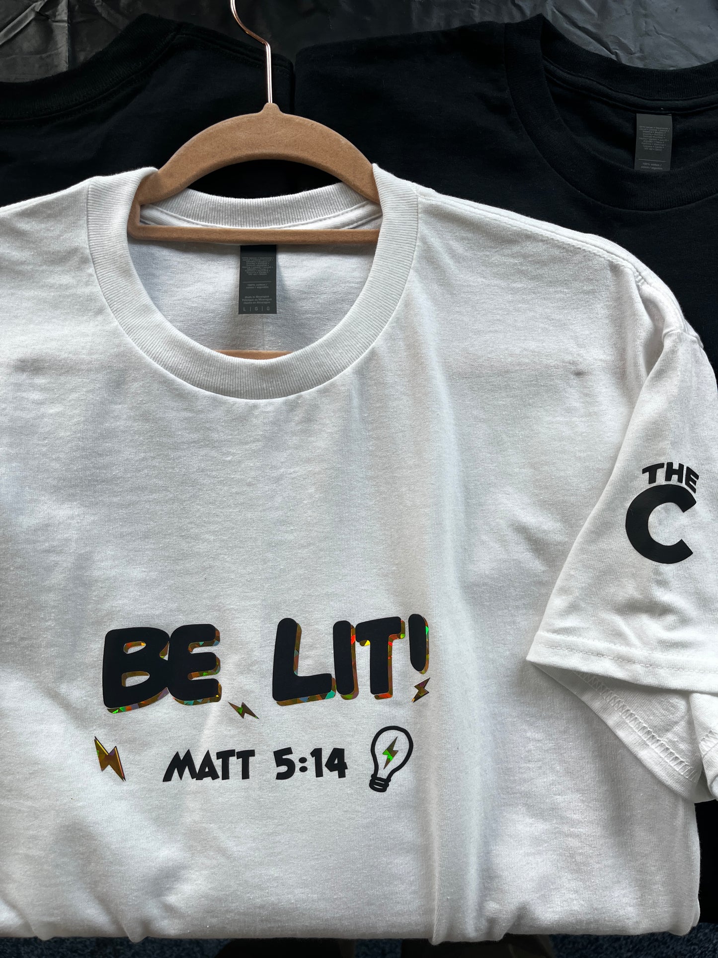 Be Lit tee | Matt 5:14