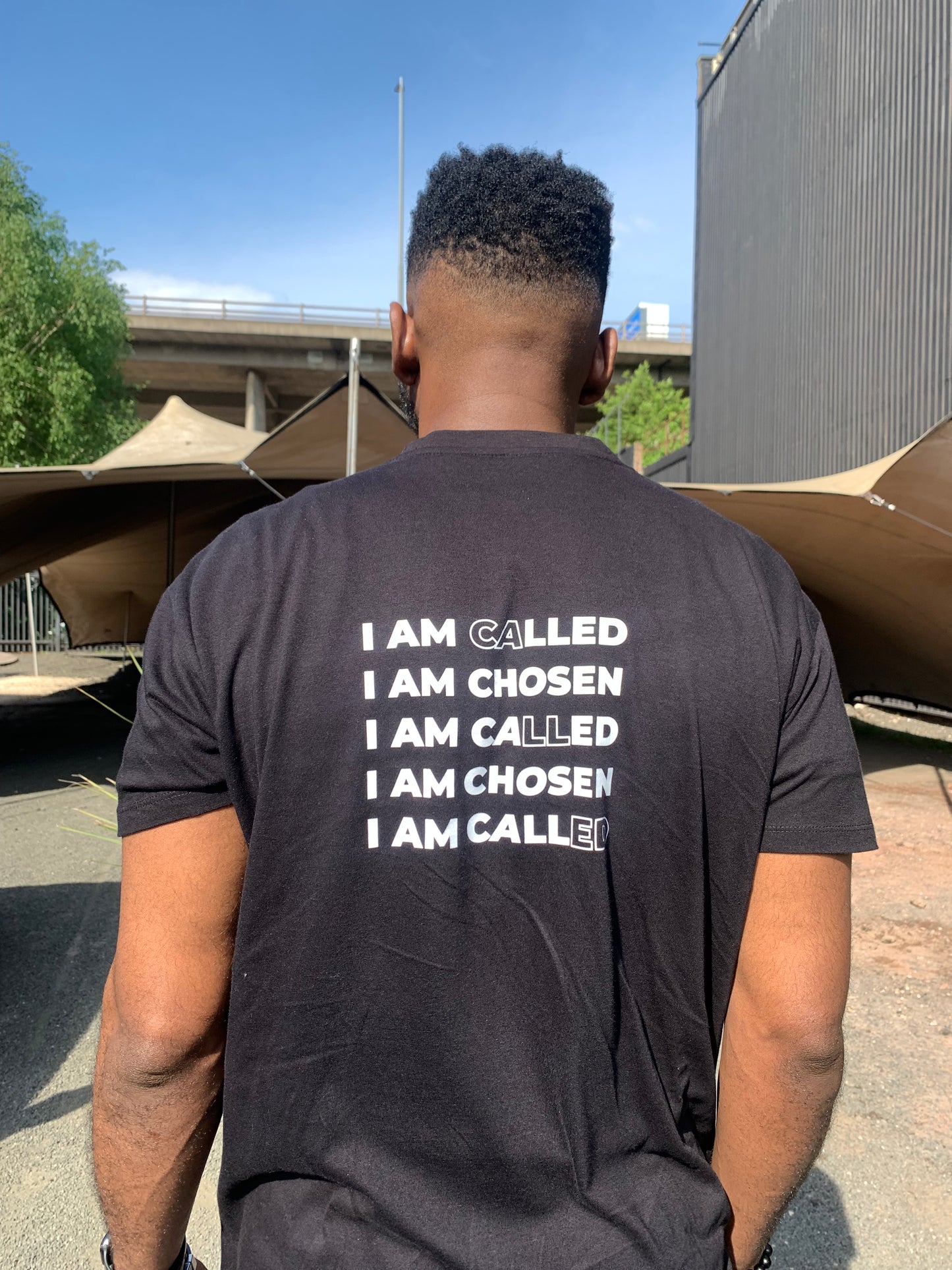 The Called tee black