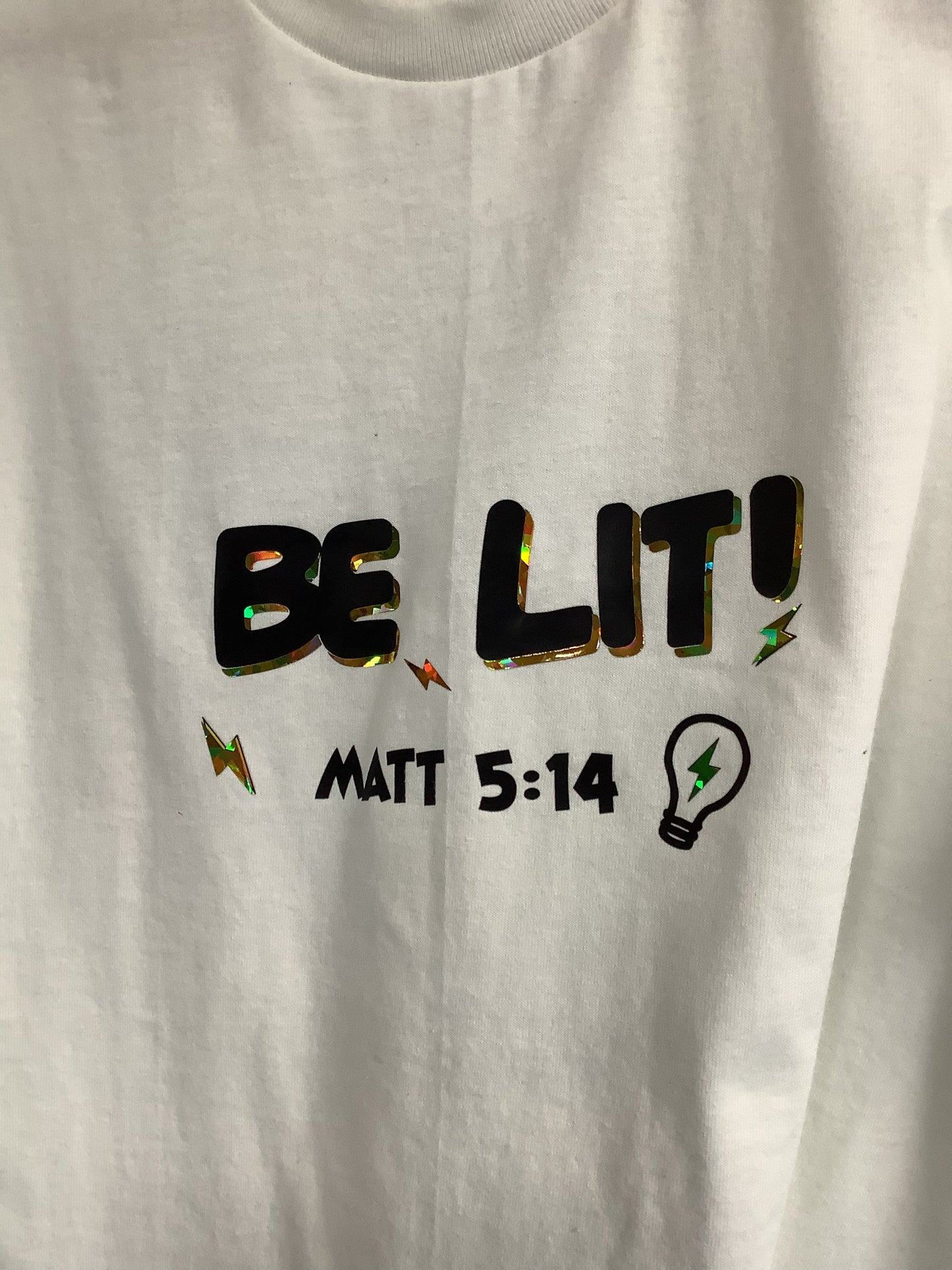 Be Lit tee | Matt 5:14