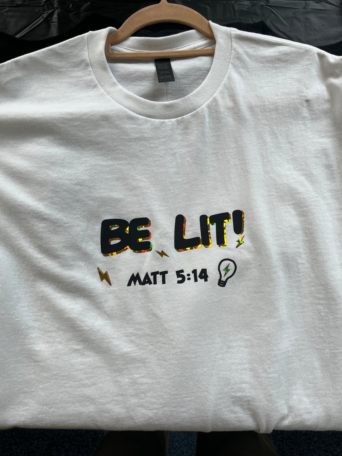 Be Lit tee | Matt 5:14