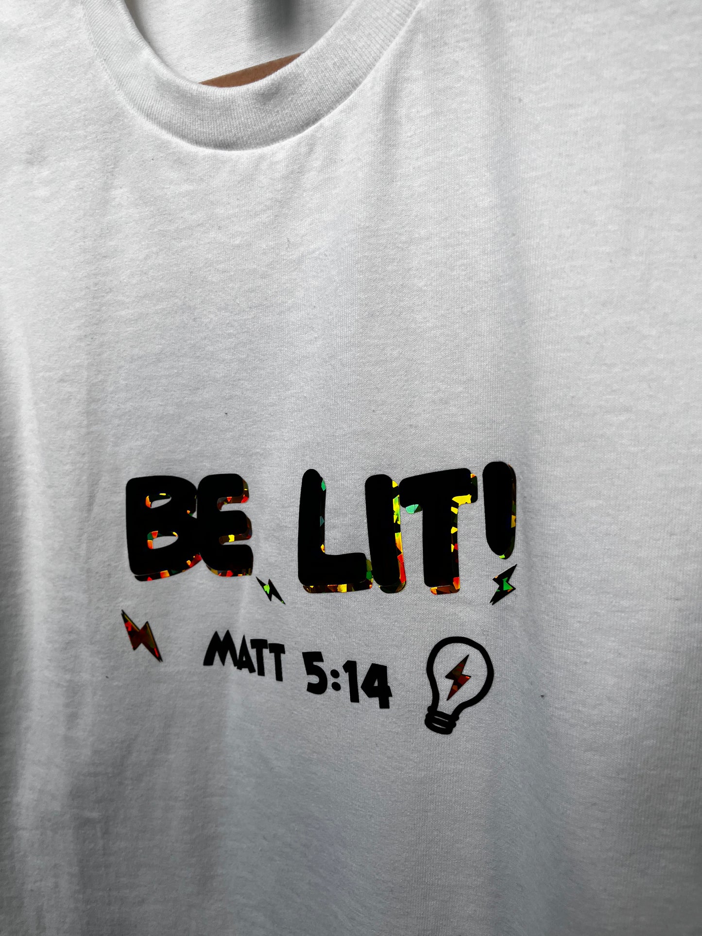 Be Lit tee | Matt 5:14