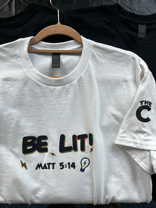 Be Lit tee | Matt 5:14