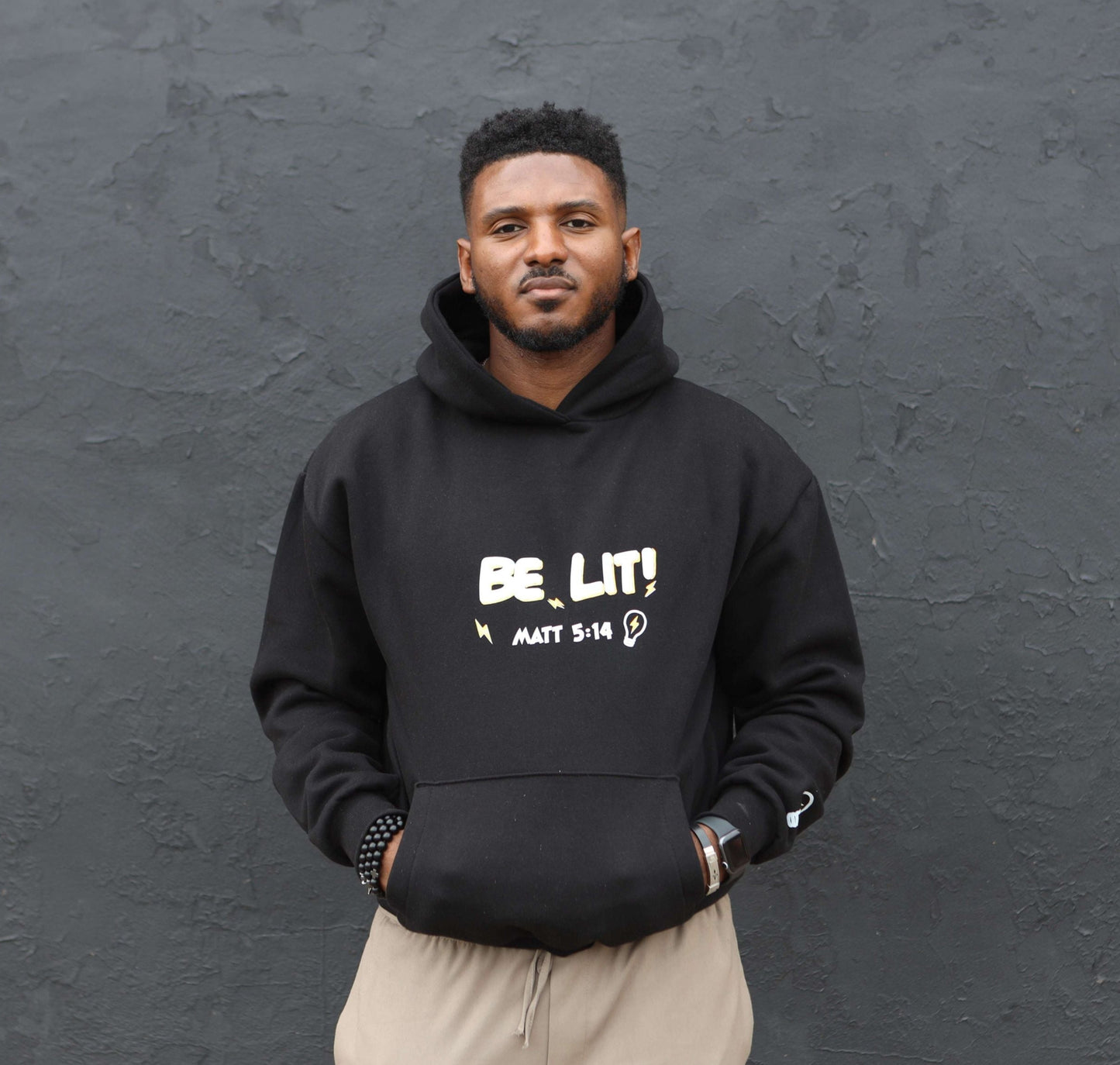 Be Lit hoodie | Matt 5:14